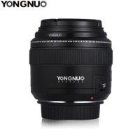 YONGNUO YN85mm F1.8 Prime Lens Full-Frame AF MF Hood Mannual Standard Fixed Focus YN85mm for Nikon D300/D810/D700/D90 Camera