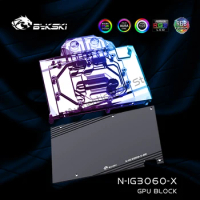 Bykski N-IG3060-X Graphics Card Water Block for IGame GeForce RTX 3060 Bilibili E-sports Edition 12G Video Card,GPU Cooler