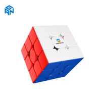 GAN EDU V2M Magnetic Magic Speed Cube Stickerless Professional Fidget Toys GAN Monster Go EDU 3X3 V2 M Cubo Magico Puzzle