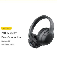 MJ KiiP Wireless TH30 Pro Headphone Bluetooth Wireless Headset Earphone Murah Hitam Pro