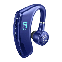 V9S Digital Display Bluetooth Earphones V9 Upgraded with Charging Case Low Power Consumption Large B