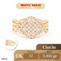 Cincin Emas Kadar 6K Wahyu Redjo CC-6K 29997085
