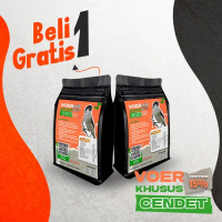 BELI 1 GRATIS  1 MAKANAN BURUNG CENDET | VOER BURUNG CENDET | VOER HARIAN | VOER NUTRISI KOMPLIT |  