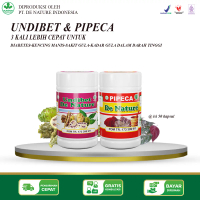 De Nature Undibet & Pipeca - Suplemen Diabetes Kencing Manis Kadar Gula Tinggi PT De Nature Indonesi
