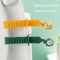 Easy-to-clean Toilet Accessories 3 Colors Multi Gear Buckle Flexible And Elastic Save Time Easy To Use Smart Bathroom Gadgets