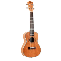 Yael 23 Inch Concert Ukulele 4 String Hawaiian Mini Guitar Acoustic Guitar Mahogany Rosewood