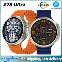 Spirit Island Z78 Ultra Smartwatch BT Call Compass NFC Men Sports Fitness Women Smartwatch Ultra Ser