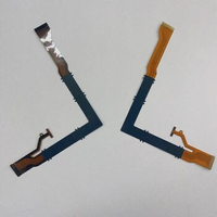 1PCS New for Casio ZR1750 ZR2000 ZR3500 ZR3600 LCD Screen Link Shaft flex Cable with Black tape Camera Accessories
