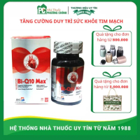 [Mua ngay tiết kiệm] Viên Uống Bổ Tim Bi-Q10 Max BNC Medipharm Giúp Giảm Mỡ Máu, Tăng Cường Sức Khỏe