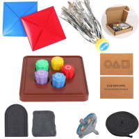 หมากเก็บ squid game 3D Gonggi Konggi เกม JackStone เกาหลี /ของเล่นเกมปลาหมึก ของเล่นพิมพ์ หมากเก็บ s