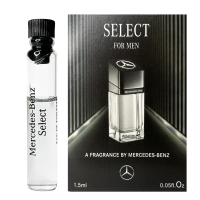 【原廠沾式針管】Mercedes-Benz 賓士 Select 帝耀非凡(尊爵非凡)男性淡香水 1.5ml｜期間限定◆秋冬迷人香氛