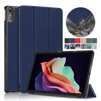 For Lenovo Xiaoxin Pad 2022 Tablet Case PU Leather Tri-Folding Magnetic Flip Stand for Lenovo Tab P11 Gen 2 2022 Case Cover Kids