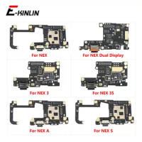 USB Charging Port Dock Plug Connector Charger Board With Mic Microphone Flex Cable For Vivo NEX Dual Display 3 3S A S