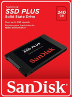 SanDisk  SDSSDA-240G-G26 Plus 升級版 240G 2.5吋7mm固態硬碟