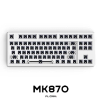 FLCMMK MK870 DIY 87 Keys Mechanical Keyboard Kit 80% Keyboard WK Layout RGB Single Mode Wired Keyboard