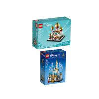 【LEGO 樂高】積木 迪士尼 阿拉丁 迷你迪士尼阿格拉巴宮殿40613迷你迪士尼城堡 40478雙套組(代理版)