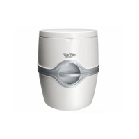 【海夫健康生活館】Porta Potti Excellence 攜帶型沖水馬桶(豪華型 電動泵)