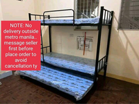 Brand new DOUBLE DECK WITH PULLOUT BED SET WITH URATEX FOAM (HEAVY DUTY)