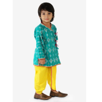 @ (Ready stock) Vihan Green Jippa dhoti kids