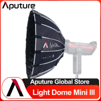 Aputure Light Dome Mini III Circular Softbox for Bowens Mount Lights Foldable Quick-setup Softbox