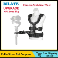 Bilate Camera Stabilizer Vest Upgrade Arm Shock Absorbing for DJI RS2 RS3 RSC2 ZHIYUN Crane 2S 3S Feiyu Scorp Professional Kit