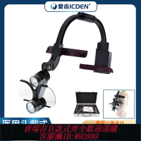 {可刷卡 打統編}牙科醫用頭戴式放大鏡配頭燈黑科技骨科耳鼻喉科上課高清手術檢查