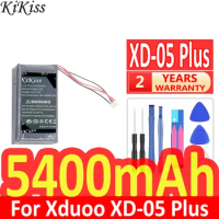 5400mAh KiKiss Powerful Battery For Xduoo XD-05 Plus Bateria