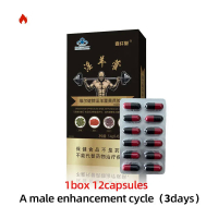 Male Enhancement Capsule Enhance Endurance Enlargement Supplement Men Energy Erection Kidney Strength Booster Maca Ginseng Pills
