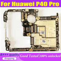 Original Unlocked For HUAWEI P40 PRO Motherboard 128GB 256GB 512GB With Full Chips Logic Board Mainboard Good Working Plate