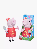 Preschool Licensed Peppa Pig Oink-Along Songs Peppa Singing Plush Doll - PCEF2187 - Multicolor
