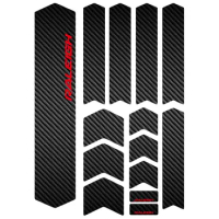Carbon fiber stickers FOR Raleigh Bicycle Frame Protective Film Decal Sticker Mountain Bike