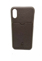 Oxhide iPhone皮套-真皮制成的iPhone保护套-带卡夹的iPhone XS保护套-牛皮