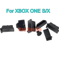 30sets USB Dust Plug For Xbox One X Console Silicone Dust Proof Cover Stopper Dustproof Kits For XBOXONE S Slim Controller