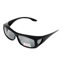 【Z-POLS】兒童專用包覆式設計 高規TR90輕量彈性材質 強化Polarized寶麗來抗UV400偏光太陽眼鏡(消光黑)