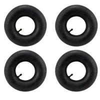 4Pcs 9X3.50-4 Inner Tube Heavy Duty Tube For 9 Inch Pneumatic Tires, Electric Tricycle Elderly 9 Inch Tire