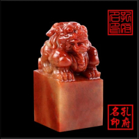 Lovely Chinese Personal Seal Customized Artist Clear Stamps Stone Name Stamp Painter Calligraphy Painting Seal with Gift Box