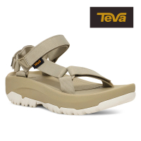 【TEVA】女涼鞋 機能運動中厚底涼鞋/雨鞋/水鞋 Hurricane XLT2 Ampsole 原廠(桉樹-TV1131270EUCA)