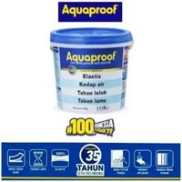 Aquaproof Galon 4 Kg Warna Abu-Abu Cat Pelapis Anti Bocor Rembes Waterproof Transparan 001