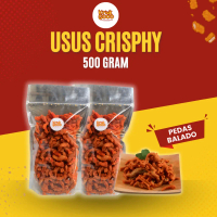 Keripik Usus Ayam Crispy Varian Pedas Balado 500 Gram
