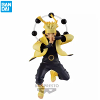Bandai BANPRESTO Anime Naruto VIBRATION STARS Rikudo Uzumaki Naruto PVC Action Figures Figurine Toys