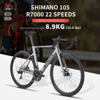 SAVA Carbon Fiber Road Bike Race Bike with SHIMAN0 105 R7000 22 Speed Kit Road Bike with CE/UCI Approva Cheap Bike