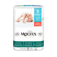 【MOLTEX舒比】褲型無慮尿布L-20片x1包(歐洲原裝進口嬰兒紙尿褲)
