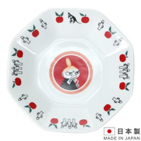asdfkitty*日本製 MOOMIN嚕嚕米的小美 陶瓷八角盤/炒飯盤/餐盤-可微波-可機洗-正版