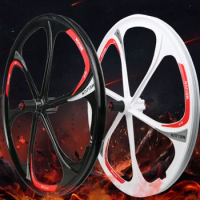A pair 26" inch Ultralight MTB Bicycle Wheel Front (100mm) Rear(135mm) WheelSet Mg-Al Alloy integrated Disc Brake Quick Release