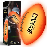 Light Up Football for Boys: Glow in The Dark - Toys for Kids Teen Boys Ages 8-15 - Birthday Christma
