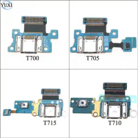YuXi USB Charging Dock Flex Cable For Samsung Galaxy Tab S 8.4 T700 T705 T710 T715 SM-T700 SM-T705 Charger Port Connector Board
