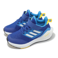【adidas 愛迪達】童鞋 EQ21 Run 2.0 EL K 中童 小朋友 運動鞋 藍 魔鬼氈 愛迪達(GY4367)