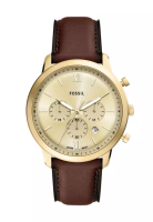 Fossil Fossil Men's Neutra Chronograph Watch ( FS6113 ) - Quartz, Gold Case, Round Dial, 22 MM Brown