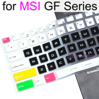 Keyboard Cover for MSI GF75 Thin GF65 Thin GF63 GF72 GF72VR GF62 GF62VR Katana GF66 GF76 Gaming Silicone Protector Skin Case