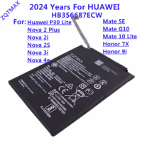 HB356687ECW 3340mAh Battery For Huawei Nova 2Plus 2i 2S 3i 4e Huawei P30 Lite Mate SE G10 Mate 10 Lite Honor 7X / 9i Bateria